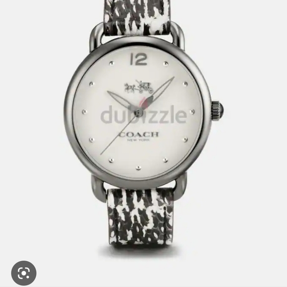 Delancey Ionized Plated Python Leather Strap Watch - Picture 2 of 3